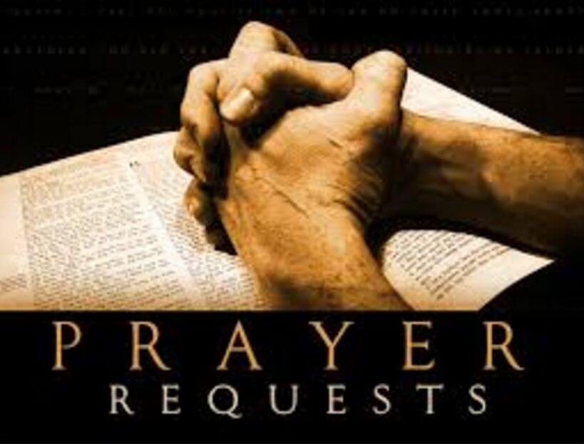 Prayer Requests