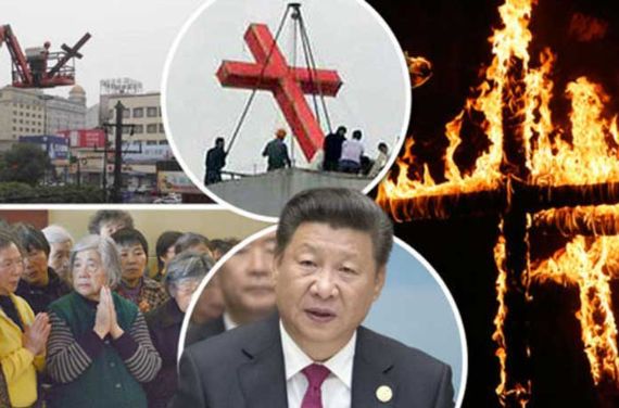 China persecutes Christians