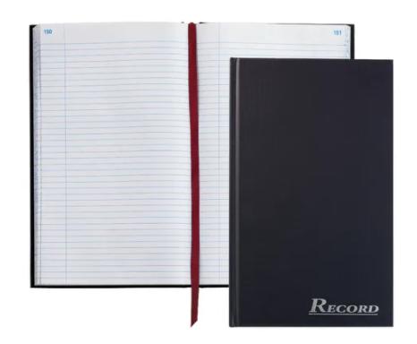 Missionary Record Journal Book